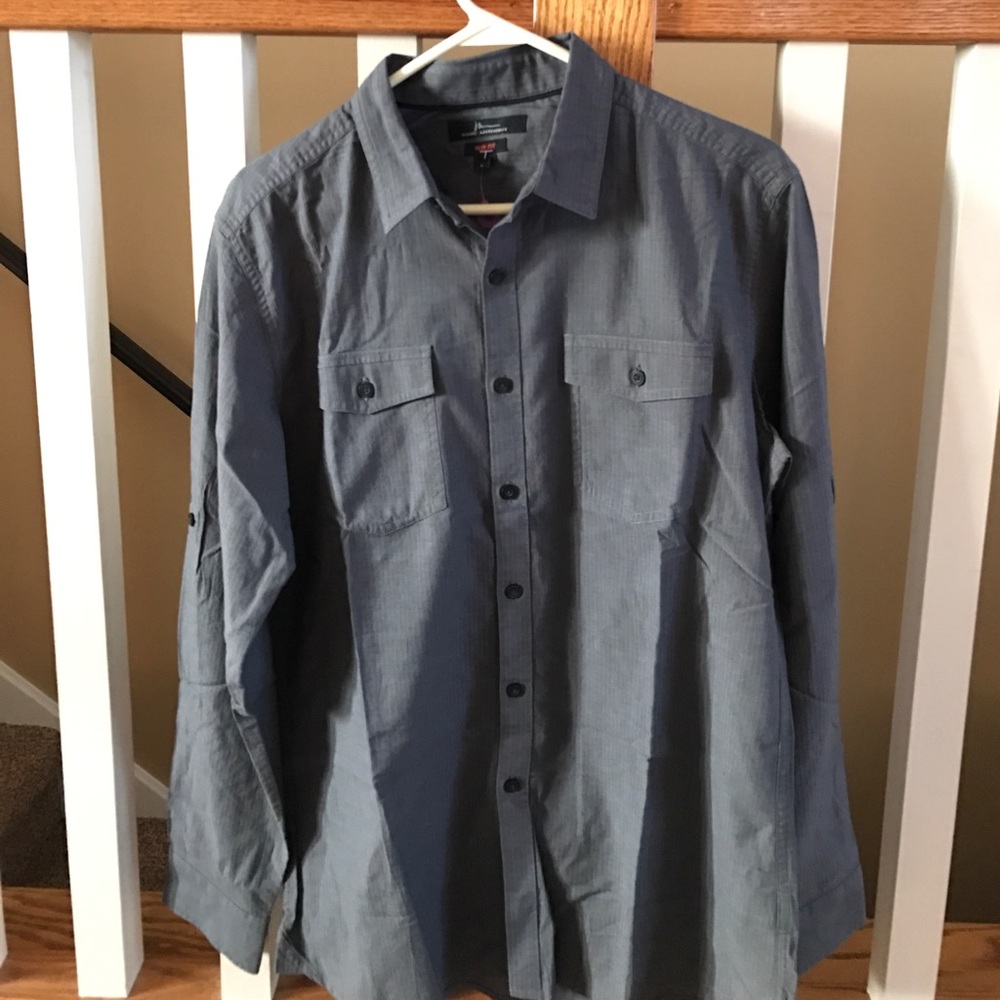Men's NWOT MARC ANTHONY SHIRT SLIM FIT