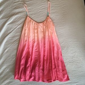 NWT Roxy Linen Beach CoverUp