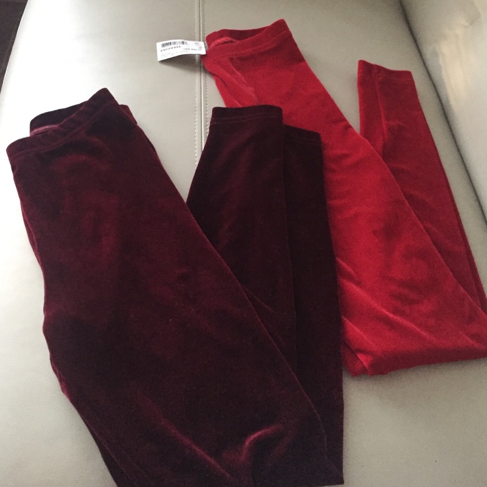 Suede American Apparel leggings