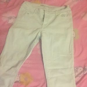 Light real colored straight leg old navy jeans