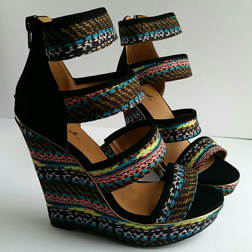 🚨Qupid Wedge Heels - Picture 2 of 5