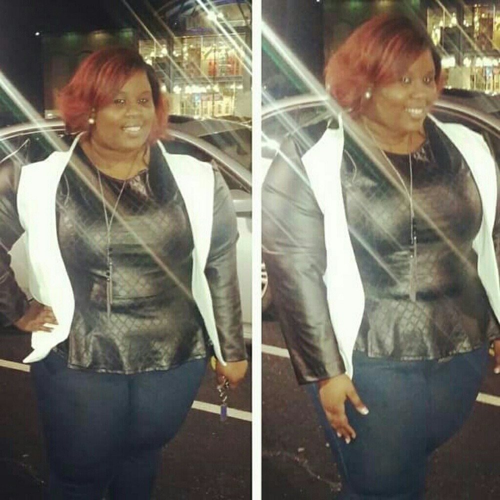 Leather pelpum shirt