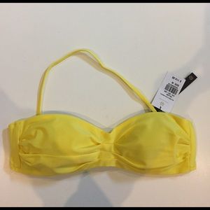 VIX bandeau bikini top. NEW with tags.