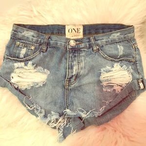 One Teaspoon Bandits Shorts
