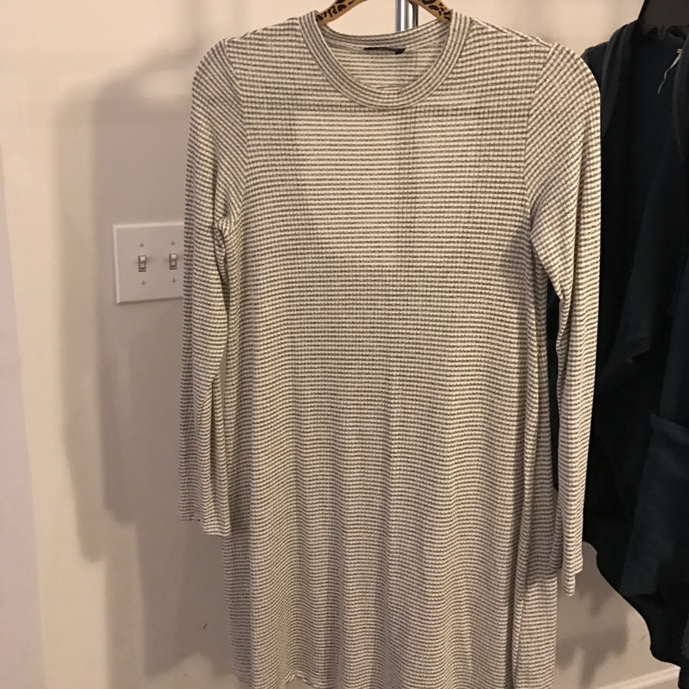 Striped swing dress