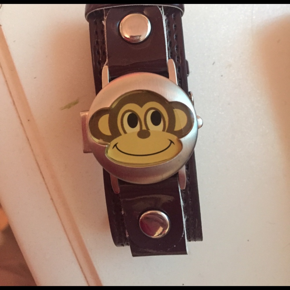 Brown monkey watch barely used