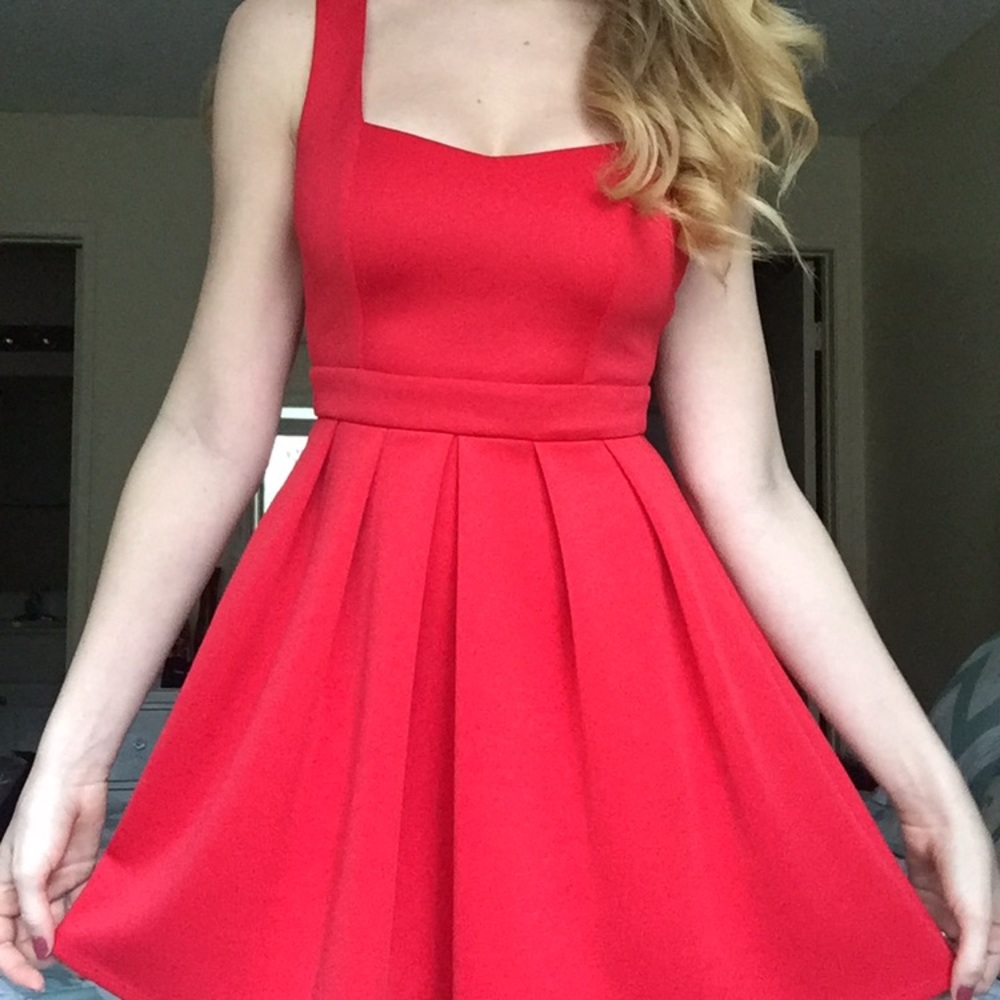 Red Heart Dress