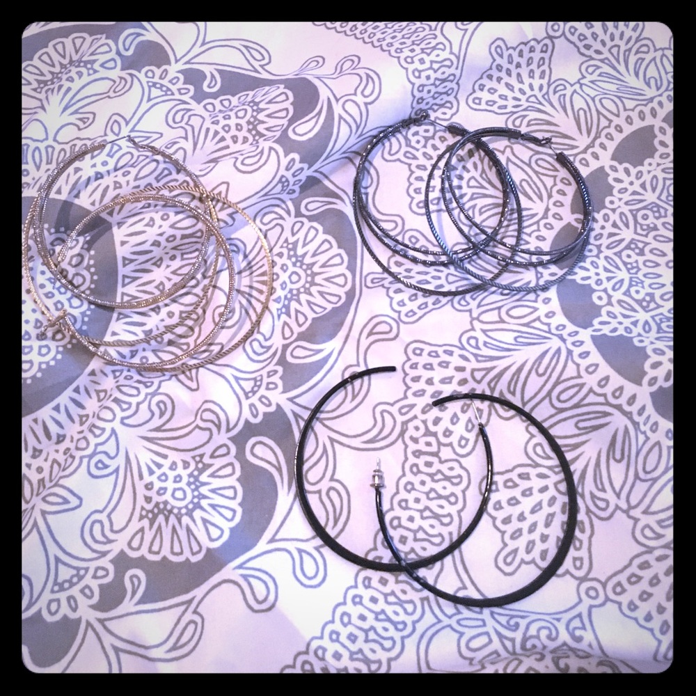 Hoop earring bundle