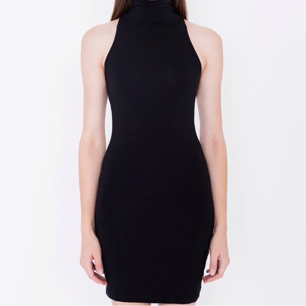 AA Bodycon Mock Neck Dress