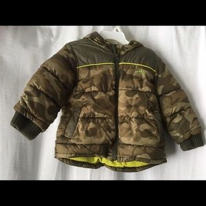 Camo Puffer Jacket
