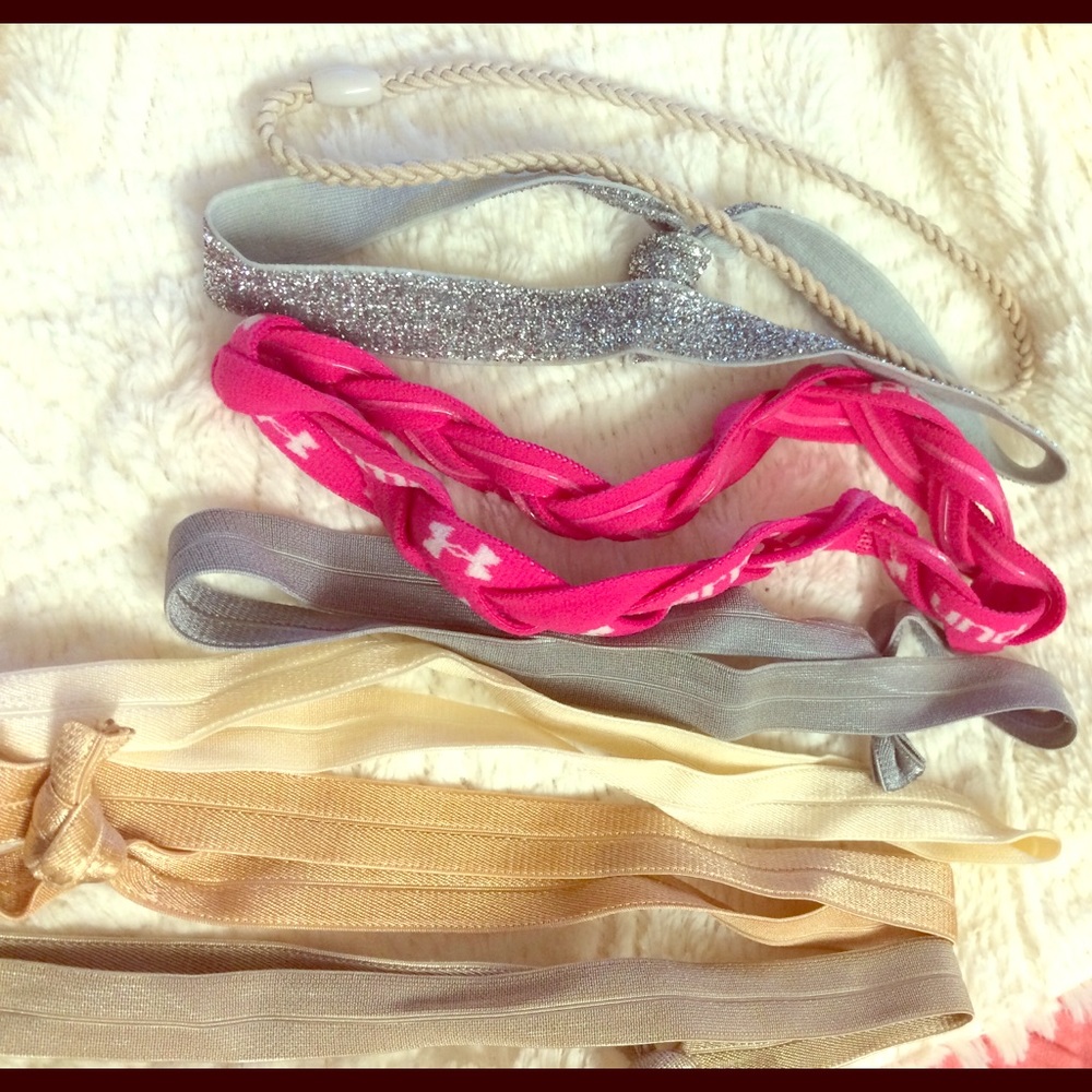 7 Headbands bundle + 1 is under armour!