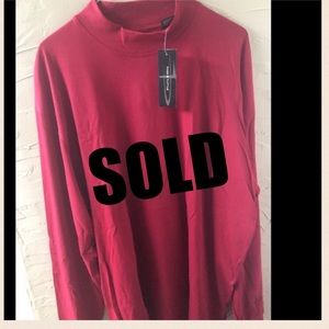 (SOLD) Page & Tuttle Red Long Sleeves