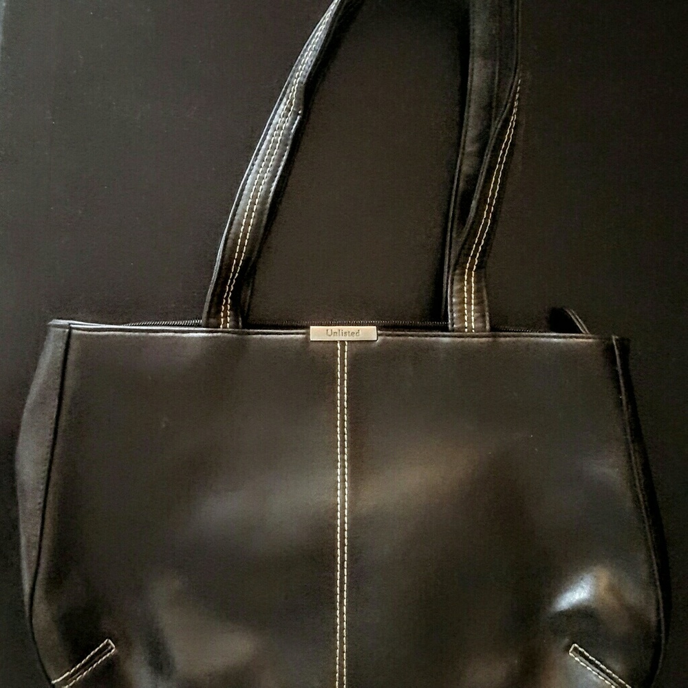 Unlisted Leather Shoulder Bag