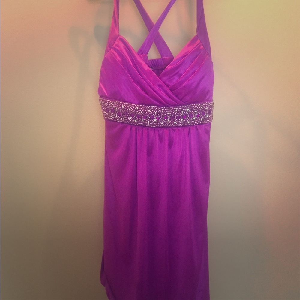 Formal dress with beading
