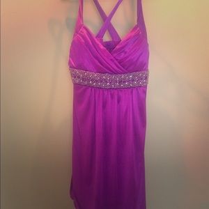 Formal dress with beading