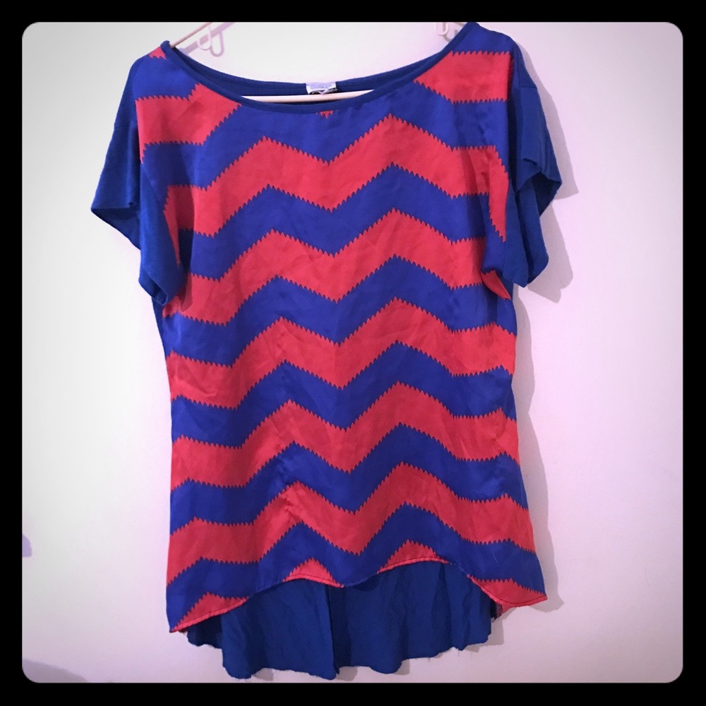 High low blouse