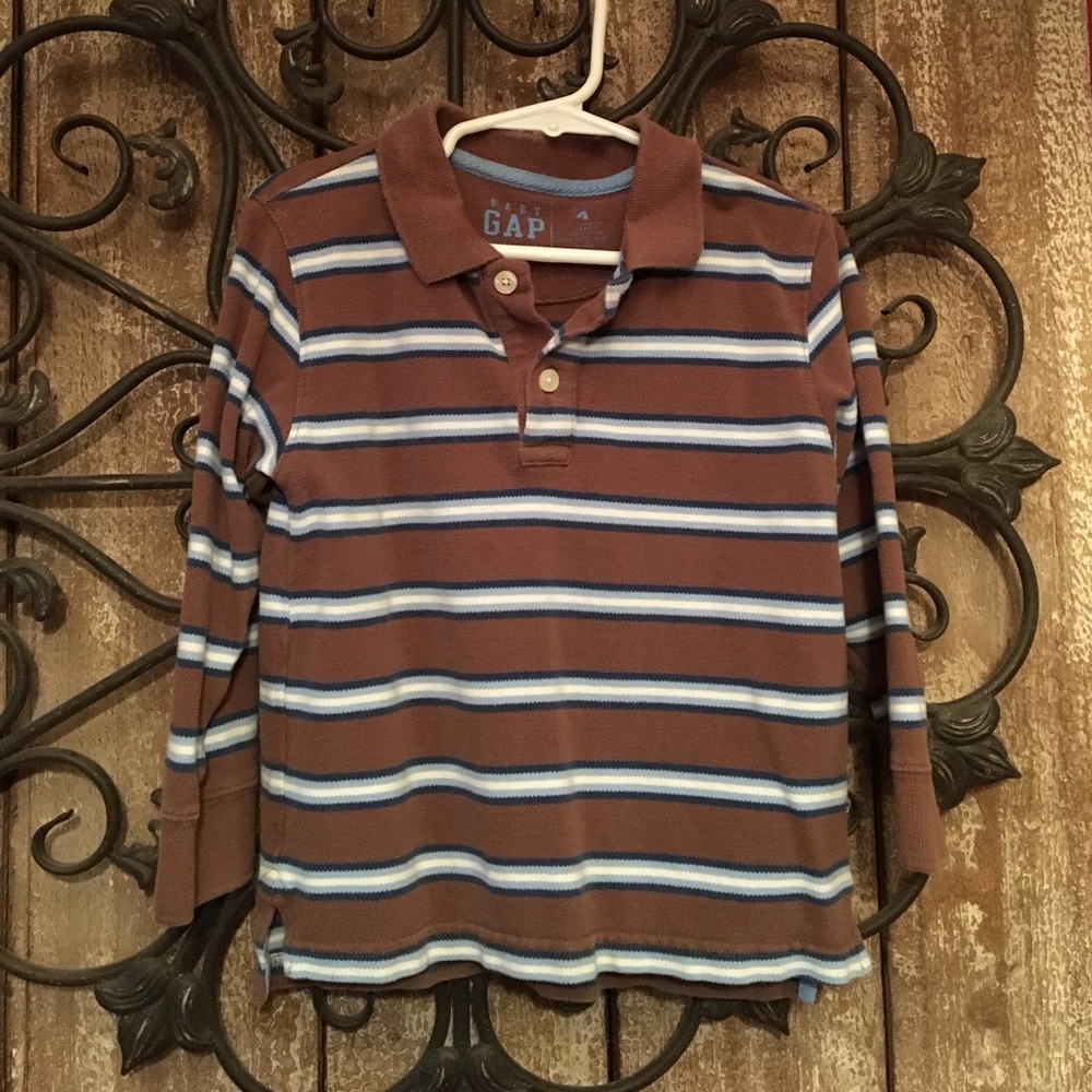 Button down brown shirt