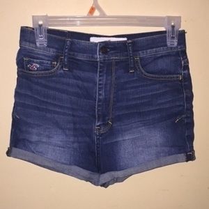 Hollister high waisted shorts