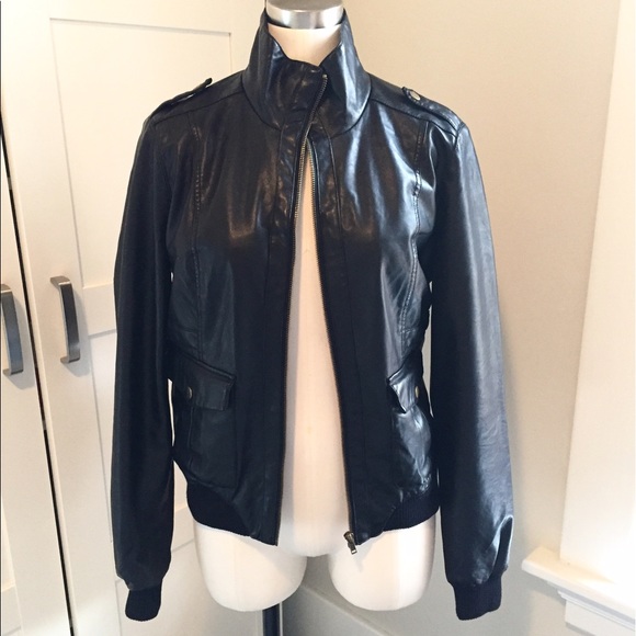 💫SOLD💫 NWOT BB Dakota Faux Leather Jacket - Picture 5 of 5