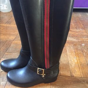 Steve Madden Boots (Rain boot material)