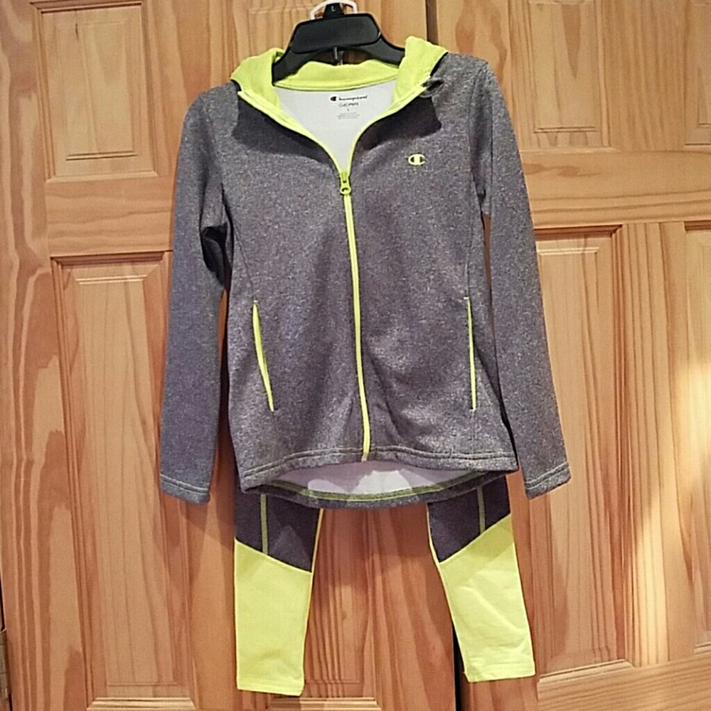 Girls sports hoodie and pants