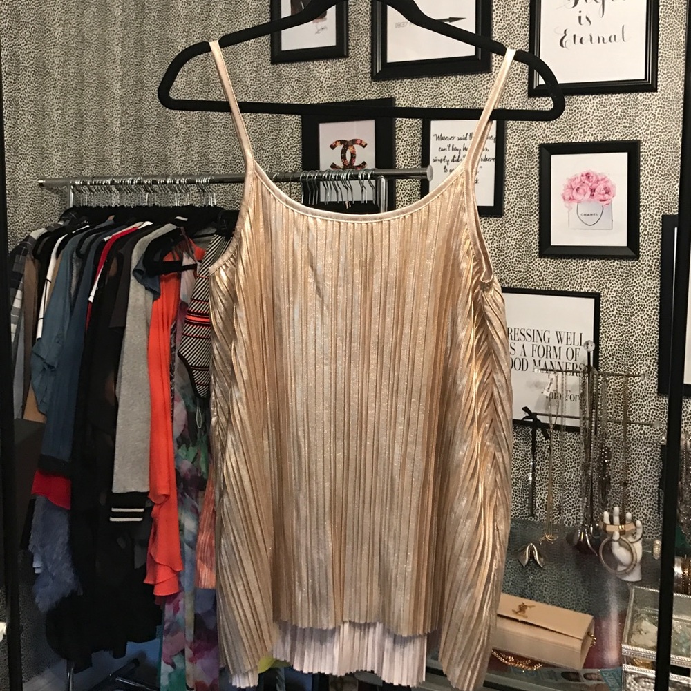 H&M Gold Tank Top
