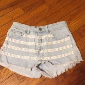 High waisted PacSun shorts