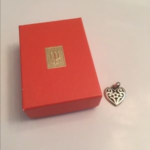 James Avery Floral Heart Charm