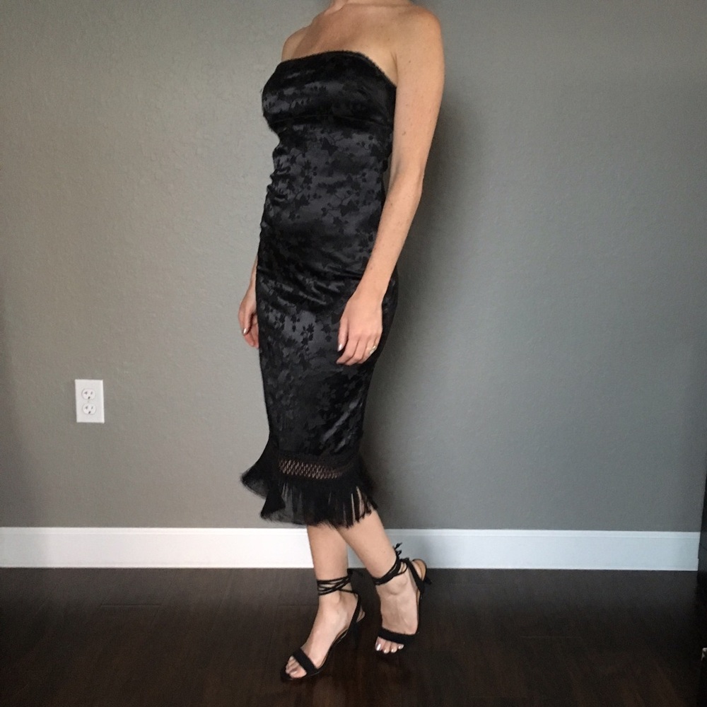 Vintage Embroidered Flapper Dress