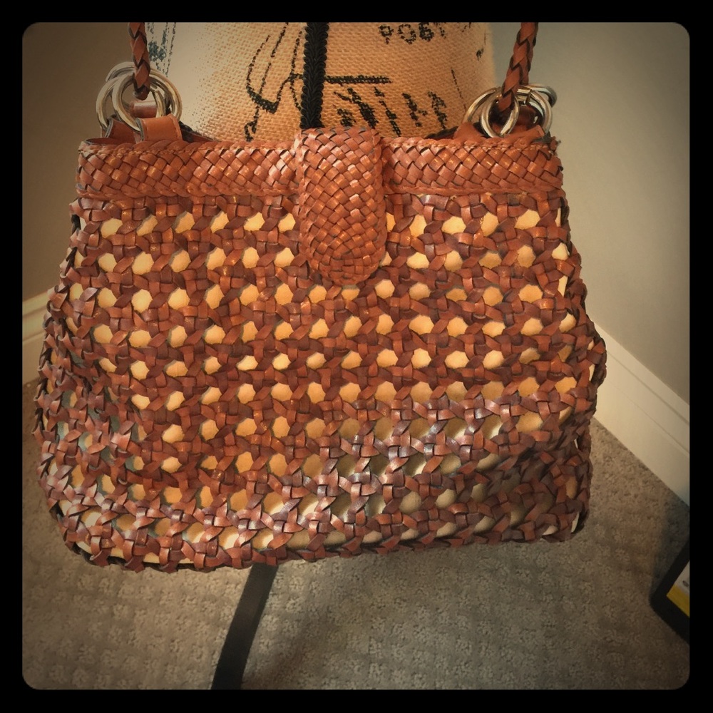 Vintage woven purse
