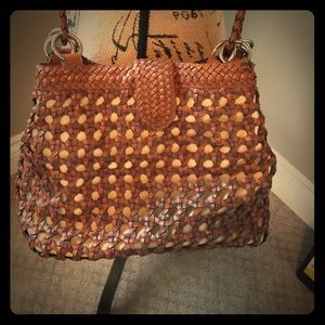 Vintage woven purse
