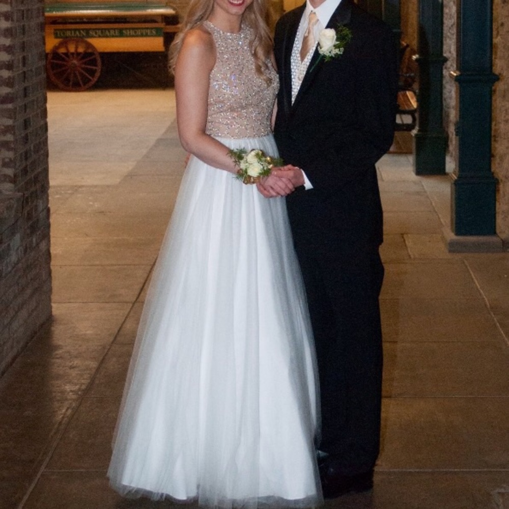 White Prom Dress - Size 6