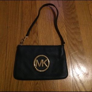 Michael Kors Navy Blue Wristlet