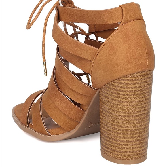 Strappy Lace Up Sandal - Picture 6 of 6