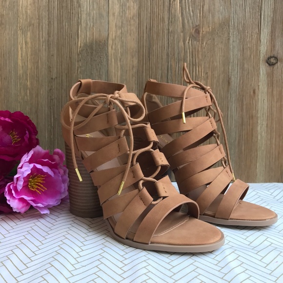 Strappy Lace Up Sandal - Picture 2 of 6