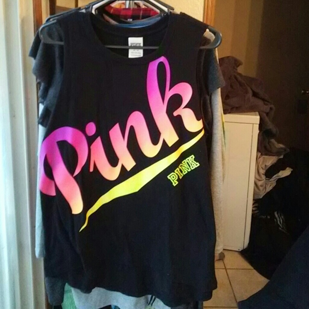 Black PINK Victoria Secret shirt