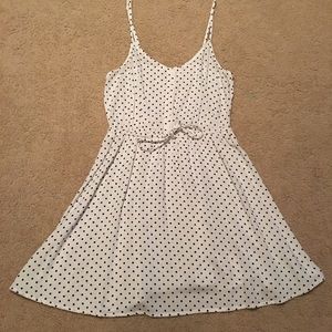 Black and White polka dot dress