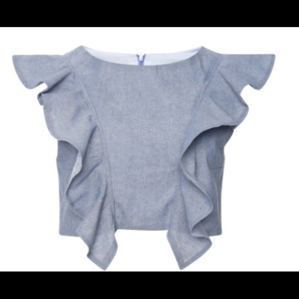 Ruffle Crop Top