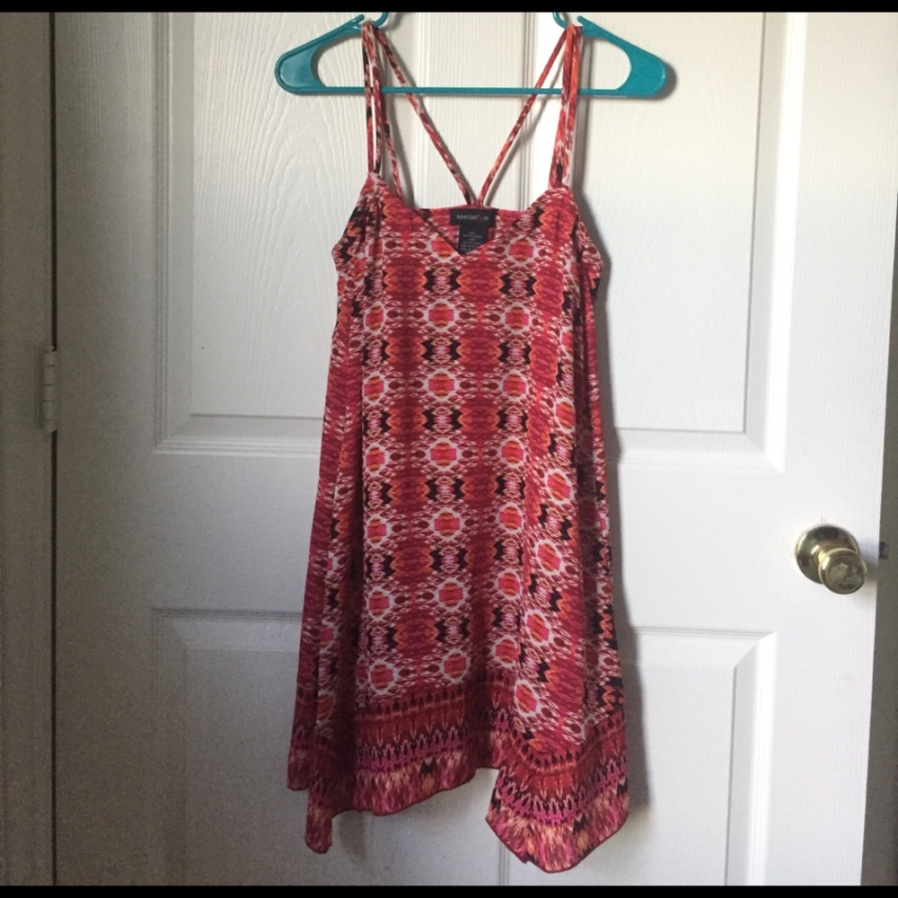 Flowy Aztec patterned dress