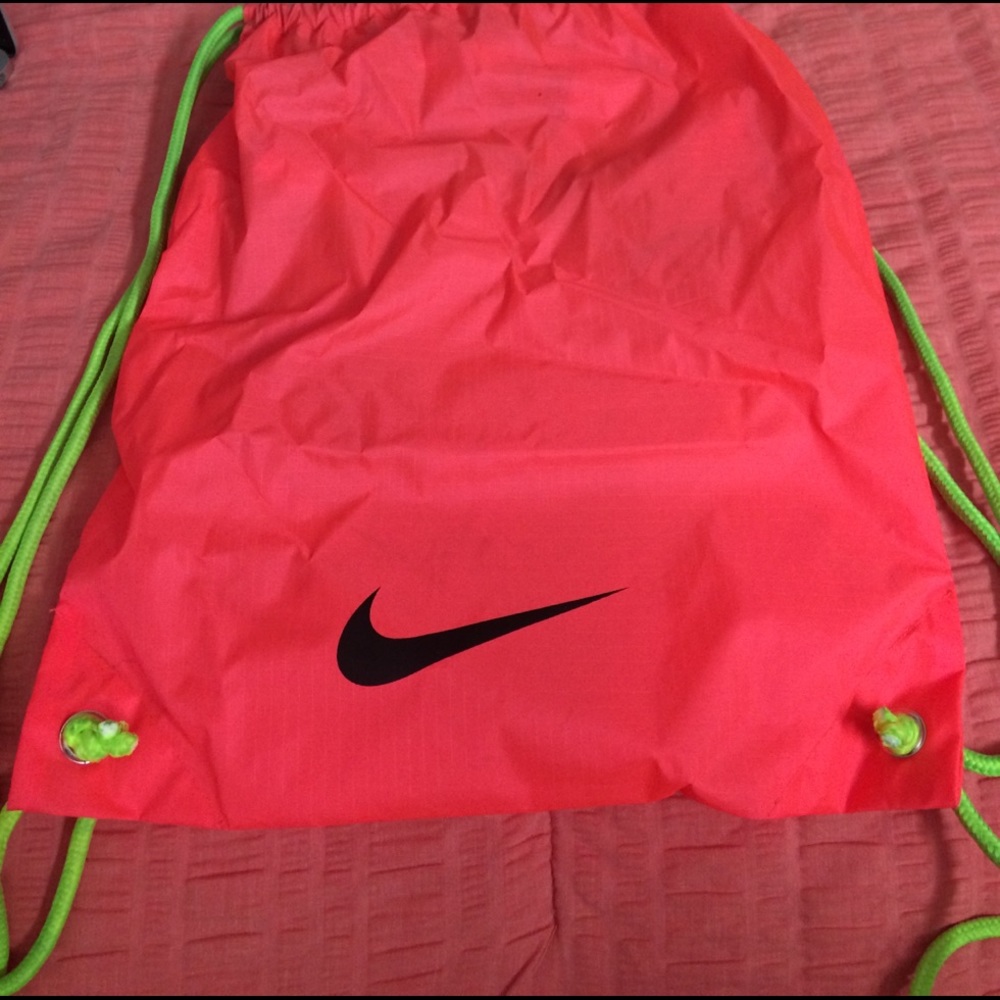 Nike football string backback