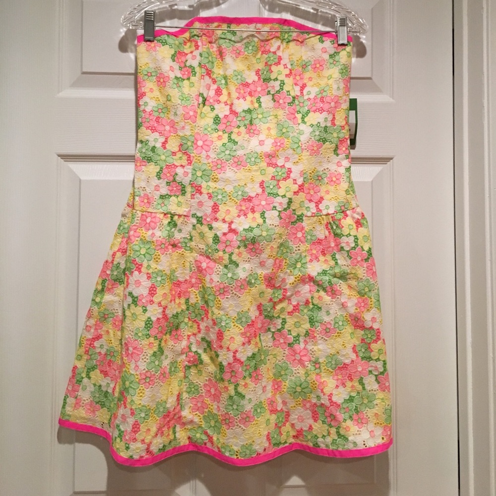 Gorgeous NWT Lilly Pulitzer strapless dress