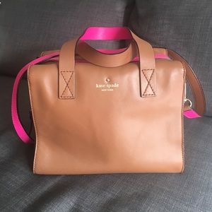Kate Spade Brown Shoulder/ Tote Bag