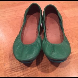 Tieks - ballet flats. Green size 7