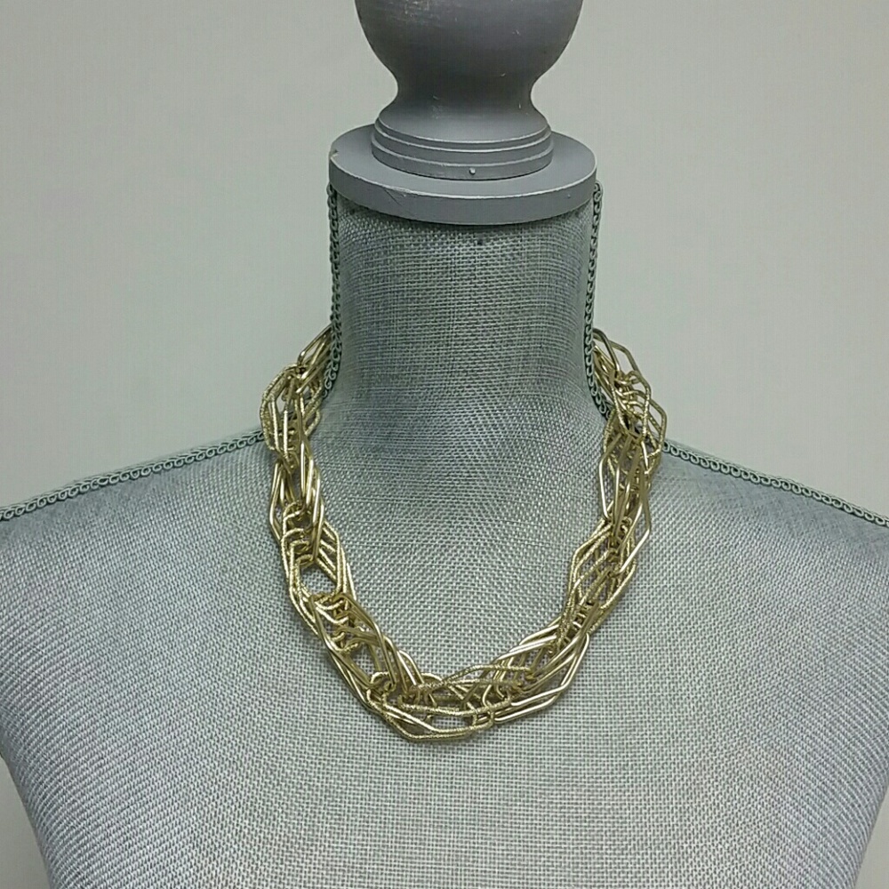 Gold Chains Necklace