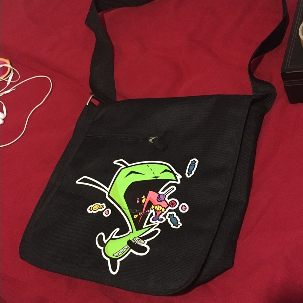 Invader Zim Messenger Bag Backpack