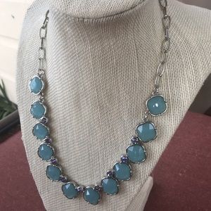 💐NWT--Lia Sophia necklace--Periwinkle