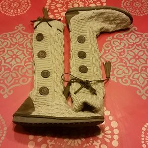 Muk Luks sock boots