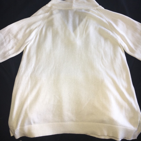 Like-New! CHICO'S Cream Knit Top (Size 2) - Picture 4 of 8