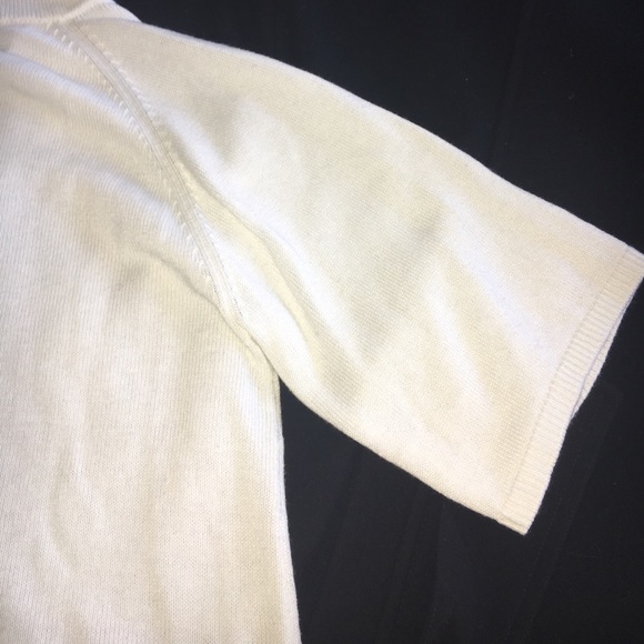 Like-New! CHICO'S Cream Knit Top (Size 2) - Picture 6 of 8