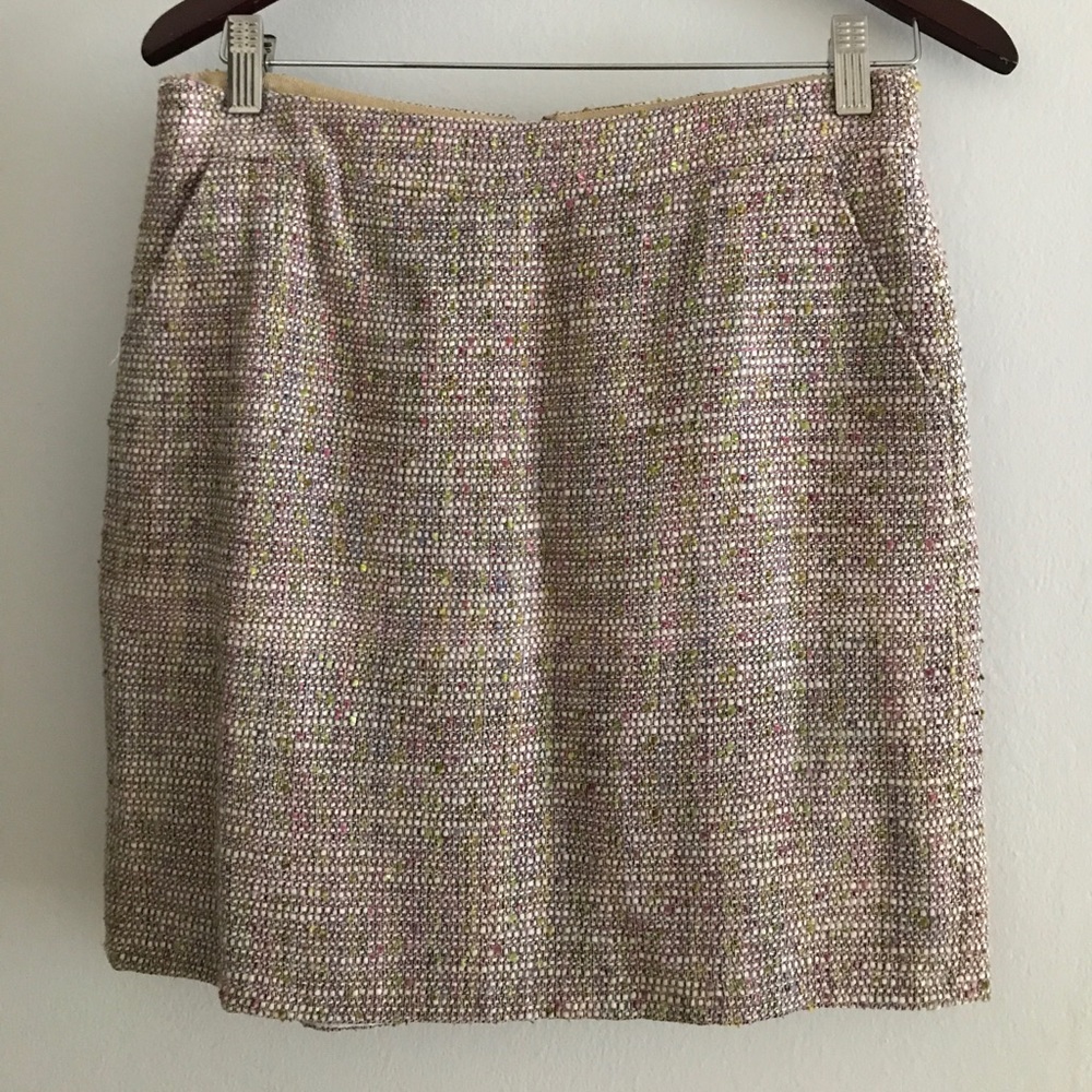 NWOT J Crew Tweeted mini skirt